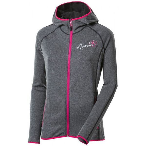 Progress TS REBECA šedá S - Dámská funkční mikina Progress