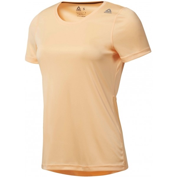 Reebok RE SS TEE W béžová L - Dámské sportovní tričko Reebok