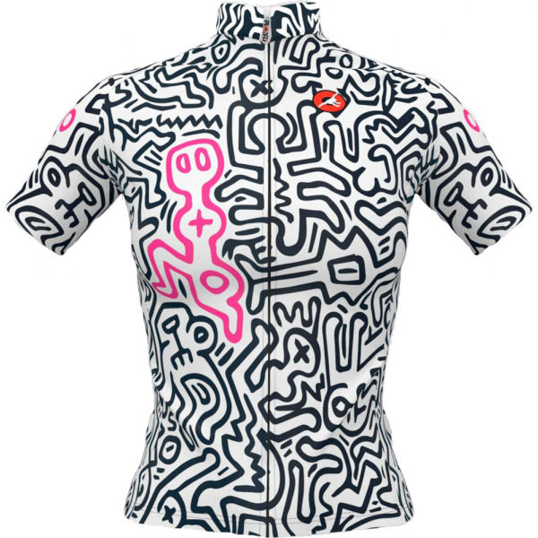 Rosti KEITH W bílá XL - Dámský cyklistický dres Rosti