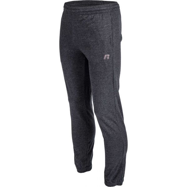 Russell Athletic JERSEY PANT tmavě šedá S - Pánské tepláky Russell Athletic