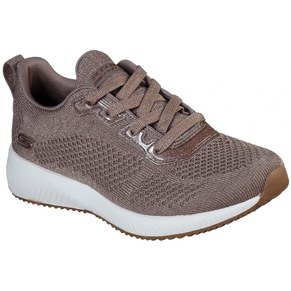 Skechers BOBS SQUAD GLITZ MAKER hnědá 37 - Dámské tenisky Skechers
