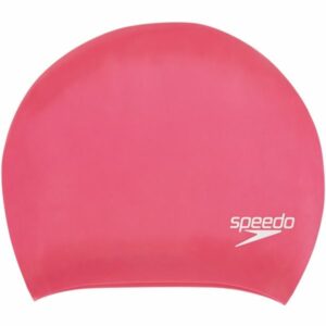 Speedo LONG HAIR CAP růžov&aacute; NS - Plaveck&aacute; čepice na dlouh&eacute; vlasy Speedo