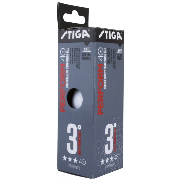 Stiga PERFROM WHTE 3-PACK  NS - Míčky na stolní tenis Stiga