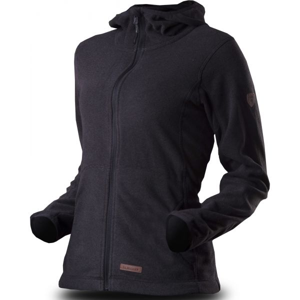 TRIMM NEONA šedá L - Dámská fleecová mikina TRIMM