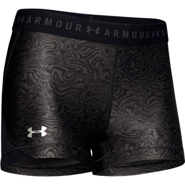Under Armour HG ARMOUR SHORTY PRINT černá M - Dámské šortky Under Armour