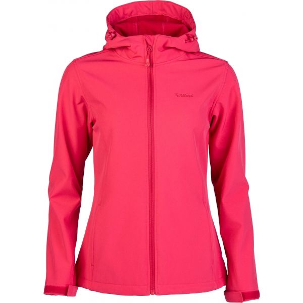 Willard CAMELIA růžová S - Dámská softshellová bunda Willard