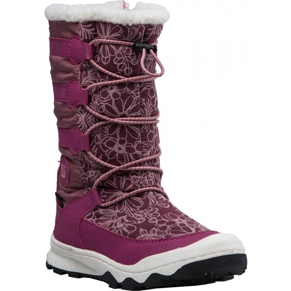 Willard CORA vínová 29 - Dívčí zimní obuv Willard