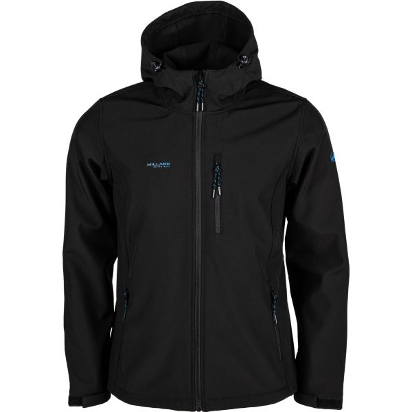 Willard DIN černá M - Pánská softshellová bunda Willard