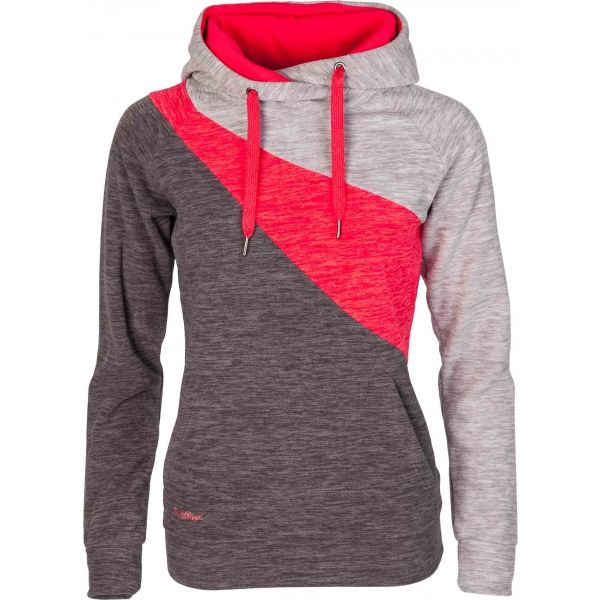 Willard DULI šedá XXL - Dámská fleecová mikina Willard