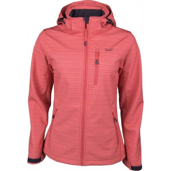 Willard ISLA růžová S - Dámská softshellová bunda Willard
