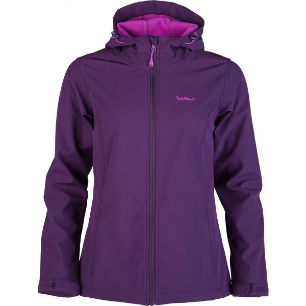 Willard TEREZIE fialová XL - Dámská softshellová bunda Willard