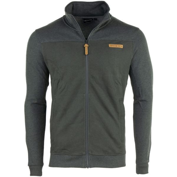 ALPINE PRO CULLIN tmavě zelená S - Pánská mikina ALPINE PRO