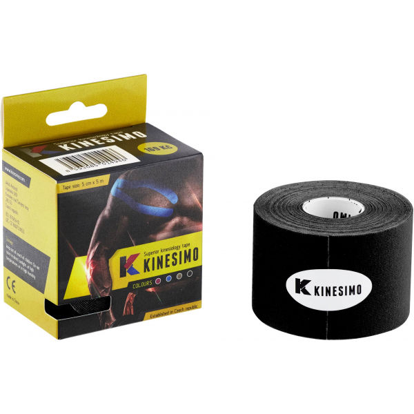 Ares KINESIMO SUPERIOR KINESILOGY TAPE černá NS - Sportovní tejp Ares