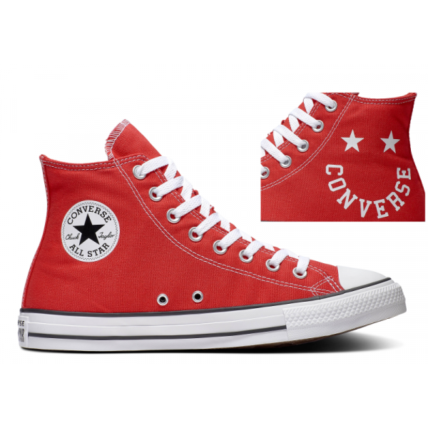 Converse CHUCK TAYLOR ALL STAR červená 44 - Unisex vysoké tenisky Converse