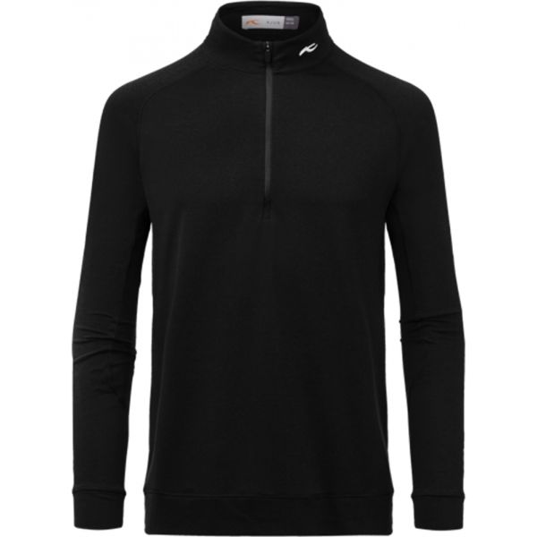 Kjus MEN KEANO HALF-ZIP černá 52 - Pánská střední vrstva Kjus