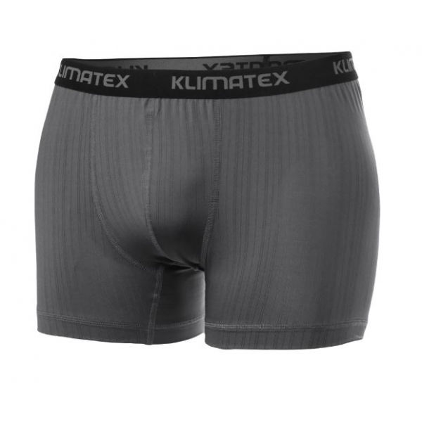 Klimatex BAX šedá M - Pánské boxerky Klimatex
