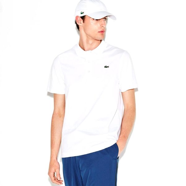 Lacoste MAN SHORT SLEEVES BEST POLO bílá M - Pánské polo tričko Lacoste