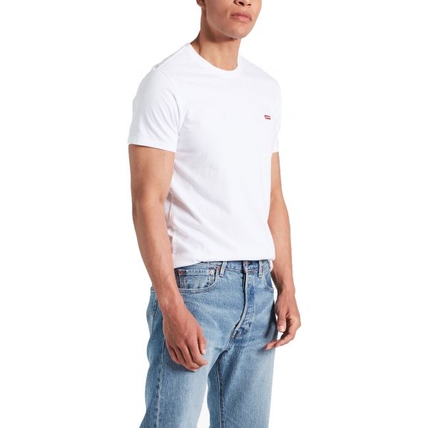 Levi's SS ORIGINAL HM TEE bílá M - Pánské tričko Levi's