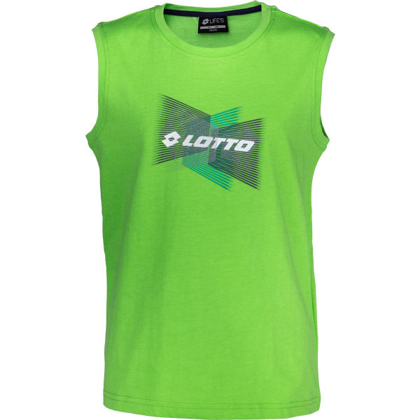 Lotto YORKO zelená 128-134 - Chlapecké tílko Lotto