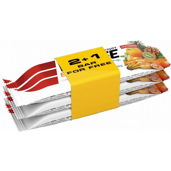 Nutrend VOLTAGE ENERGY EXOTIC 2+1 65g   - Energetická tyčinka Nutrend