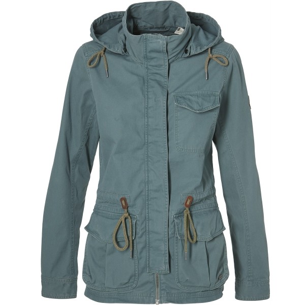 O'Neill LW MILITARY JACKET zelená XS - Dámská bunda O'Neill