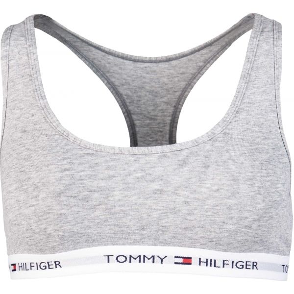 Tommy Hilfiger COTTON BRALETTE šedá XS - Dámská podprsenka Tommy Hilfiger