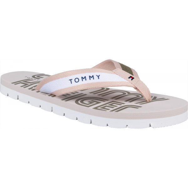 Tommy Hilfiger SPORTY FEMININE BEACH SANDAL  37 - Dámské žabky Tommy Hilfiger