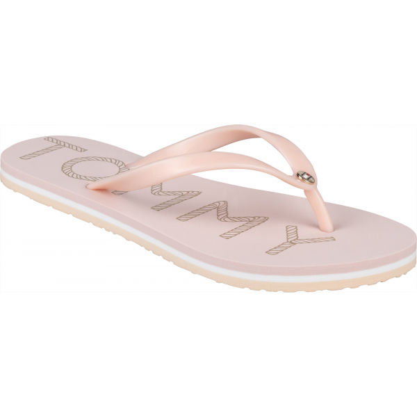 Tommy Hilfiger TOMMY FOOTBED FLAT BEACH SANDAL  39 - Dámské žabky Tommy Hilfiger