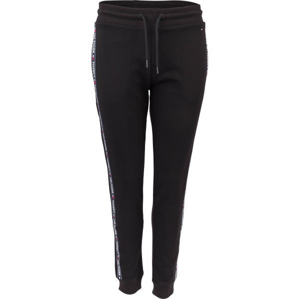 Tommy Hilfiger TRACK PANT HWK černá S - Dámské tepláky Tommy Hilfiger