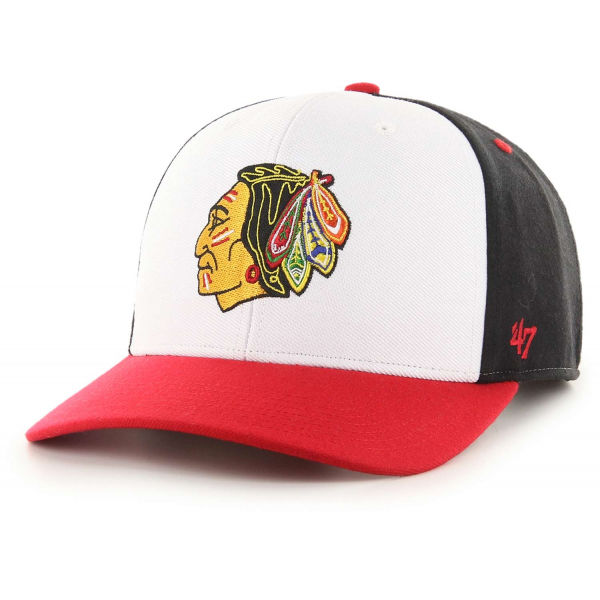 47 NHL CHICAGO BLACKHAWKS COLD ZONE '47 MVP DP BLK  UNI - Kšiltovka 47