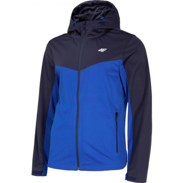 4F MENS SOFTSHELLS  XL - Pánská softshellová bunda 4F