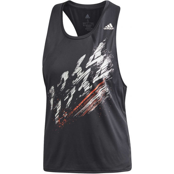 adidas SPEED TANK W černá S - Dámské sportovní tílko adidas