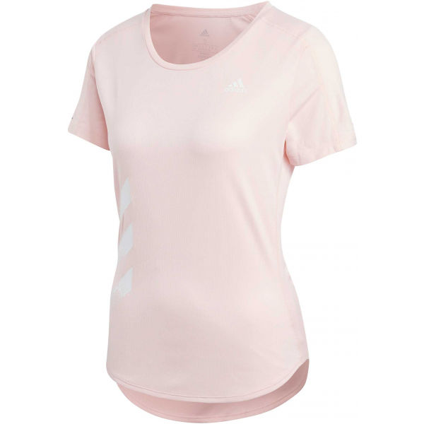 adidas RUN IT TEE 3S W  M - Dámské sportovní tričko adidas
