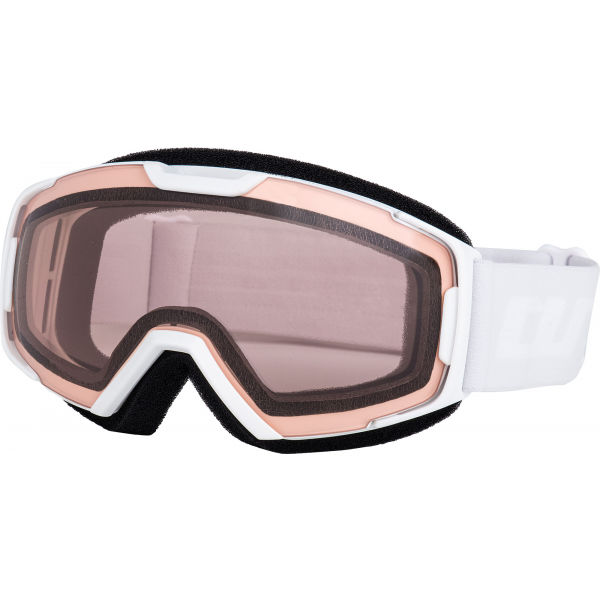 Arcore FLATLINE bílá NS - Juniorské dívčí lyžařské/snowboardové brýle Arcore