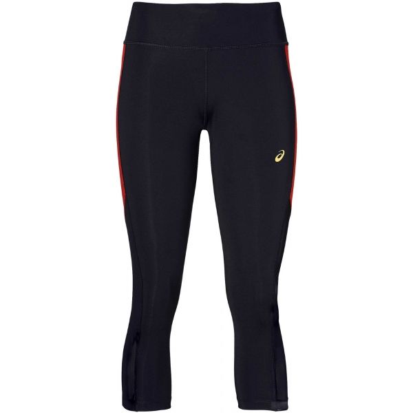 Asics CAPRI TIGHT černá S - Dámské capri běžecké legíny Asics