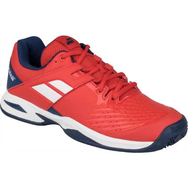 Babolat PROPULSE CLAY JR červená 5.5 - Juniorská tenisová obuv Babolat