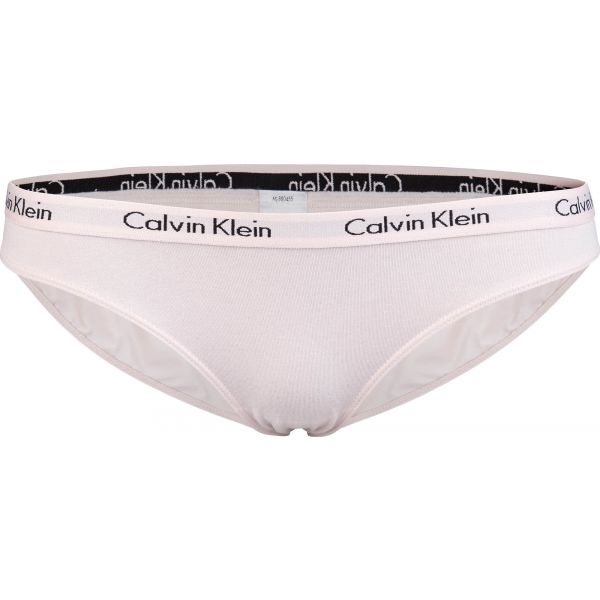 Calvin Klein BIKINI bílá S - Dámské kalhotky Calvin Klein