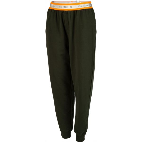 Calvin Klein JOGGER tmavě zelená S - Pyžamové kalhoty Calvin Klein