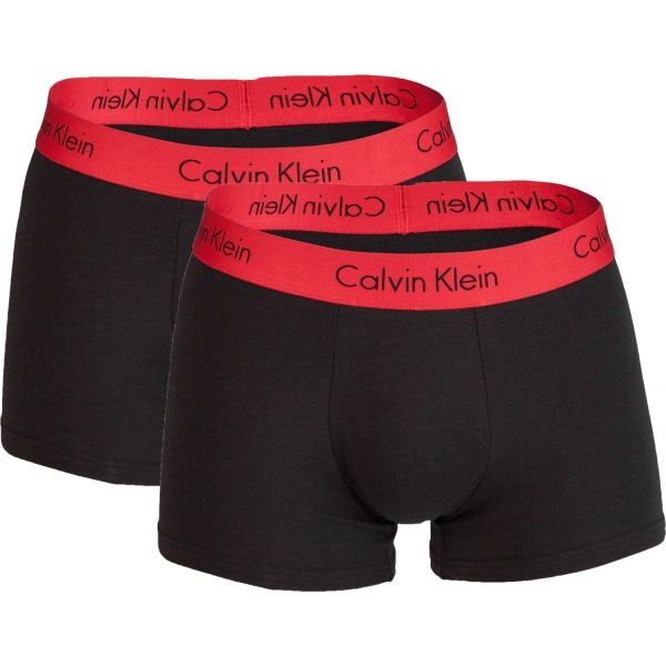 Calvin Klein TRUNK 2PK černá XL - Pánské boxerky Calvin Klein
