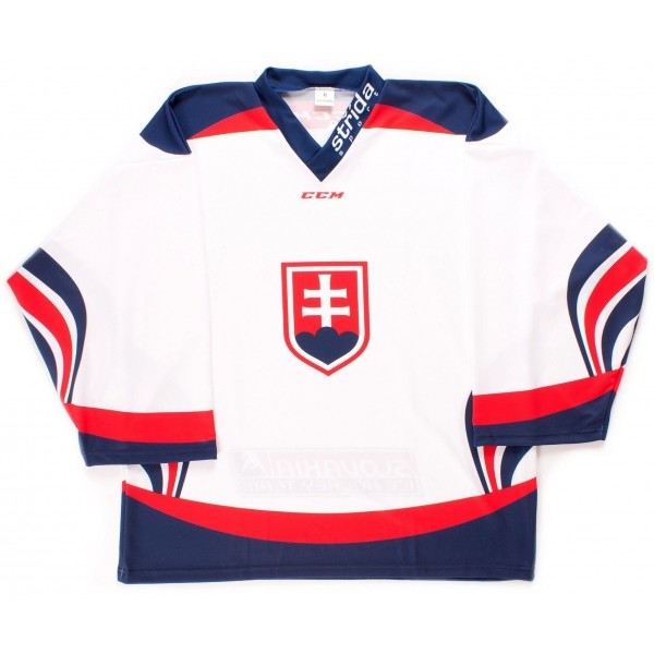 CCM SK Dres SIHF bílá 2xl - Hokejový dres CCM