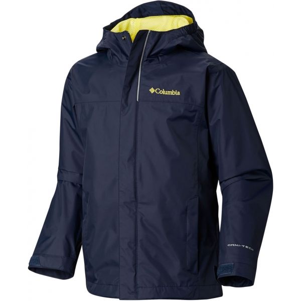 Columbia WATERTIGHT JACKET modrá M - Dětská nepromokavá bunda Columbia