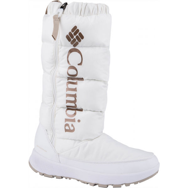 Columbia PANINARO OMNI-HEAT bílá 8.5 - Dámské vysoké zimní boty Columbia