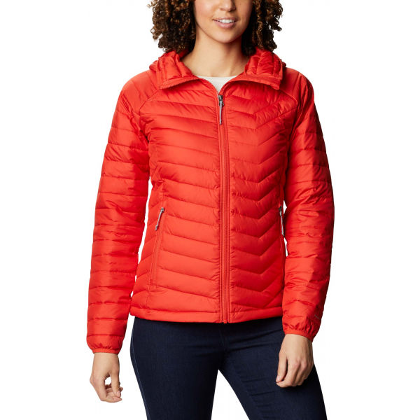 Columbia POWDER LITE HOODED JACKET  XS - Dámská zimní bunda Columbia