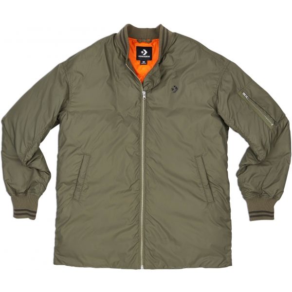 Converse MA-1 hnědá M - Pánská bunda Converse