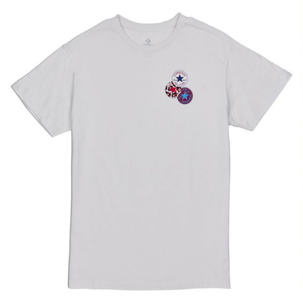 Converse WOMENS DISTORT TEE bílá M - Dámské tričko Converse