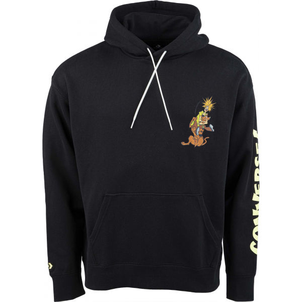 Converse SCOOBY X CONVERSE FASHION PO HOODIE  S - Pánská mikina Converse