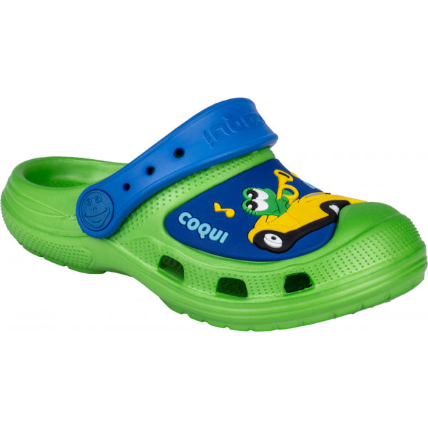 Coqui CROAKY zelená 22/23 - Dětské sandály Coqui