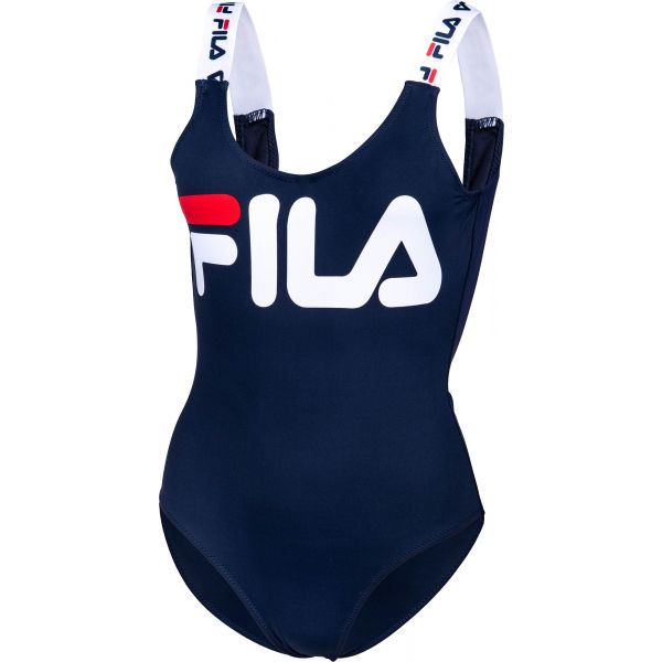 Fila YUUNA SWIMSUIT tmavě modrá M - Dámské jednodílné plavky Fila