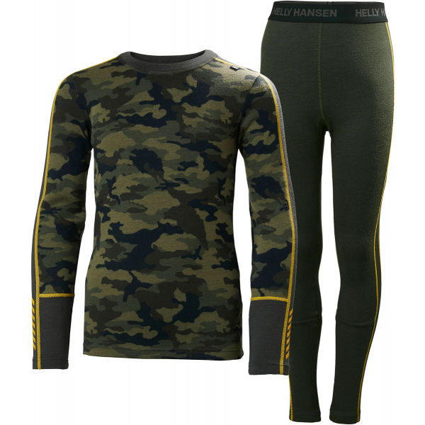 Helly Hansen JR LIFA MERINO MIDWEIGHT SET  16 - Dětský funkční Merino set Helly Hansen