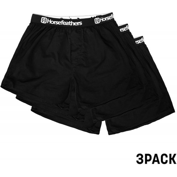 Horsefeathers FRAZIER 3PACK BOXER SHORTS  S - Pánské boxerky Horsefeathers